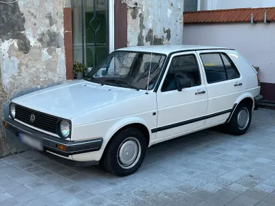 Gebraucht VW Golf II 69 PS (50 kW) 1986 Weiß Kleinwagen