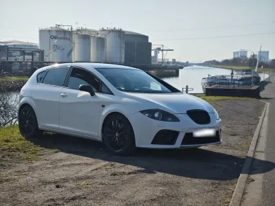 Gebraucht Seat Leon CUPRA 355 PS (261 kW) 2009 Weiß Kleinwagen
