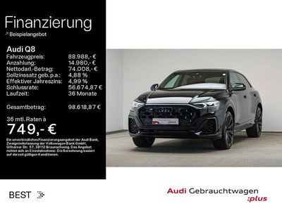 Usata Audi Q8 S-Line 340 CV (250 kW) 2025 Nero SUV