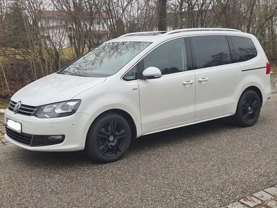 Gebraucht VW Sharan Life 200 PS (147 kW) 2013 Weiß Van / Kleinbus