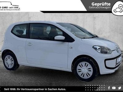 Weiß Gebraucht 2015 VW up! move up! Kleinwagen | 6.950 € (Fairer Preis)