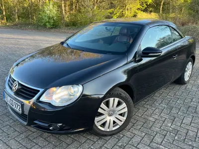 Second-hand VW Eos Edition 140 CP (102 kW) 2009 Negru Cabrio