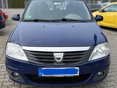 Gebraucht Dacia Logan MCV Lauréate 105 PS (77 kW) 2010 Blau Kombi