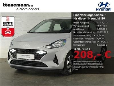 Usata Hyundai i10 Trend 63 CV (46 kW) 2025 Grigio Utilitaria
