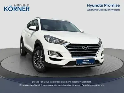 Gebraucht Hyundai Tucson Advantage 177 PS (130 kW) 2020 Weiss SUV