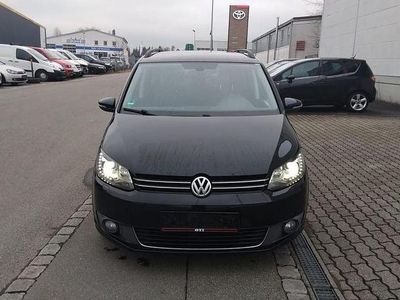 Gebraucht VW Touran Comfortline 140 PS (102 kW) 2012 Schwarz Van / Kleinbus