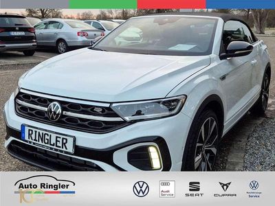 Gebraucht VW T-Roc Cabriolet R-line 150 PS (110 kW) 2026 Weiss Cabrio