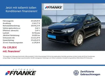 Gebraucht VW Taigo Life 95 PS (69 kW) 2024 Schwarz SUV