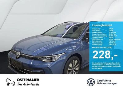 Begagnad VW Golf VIII Goal 150 HK (110 kW) 2025 Blå Kombi