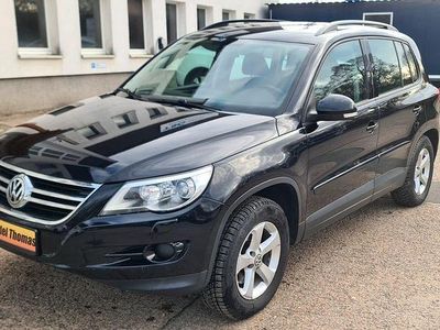 Schwarz Gebraucht 2008 VW Tiguan Track & Field SUV | 8.899 € (Etwas zu teuer)
