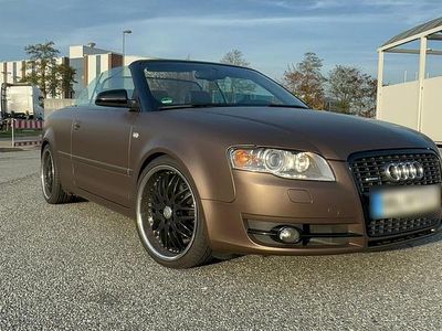 Second-hand Audi A4 231 CP (169 kW) 2008 Negru Cabrio