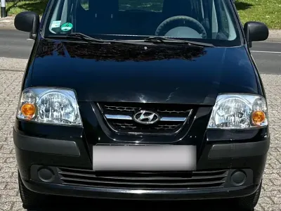 Gebraucht Hyundai Atos 63 PS (46 kW) 2008 Schwarz Kleinwagen