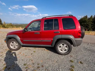 Gebraucht Jeep Cherokee 213 PS (156 kW) 2007 Rot SUV