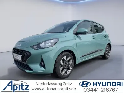 Gebraucht Hyundai i10 Trend 84 PS (61 kW) 2024 Grün Kleinwagen