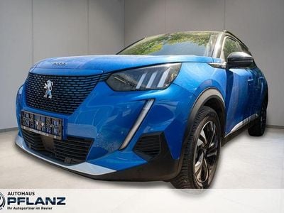 Usata Peugeot e-2008 GT 100 kW (136 CV) 2022 Blu SUV