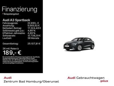 Gebraucht Audi A3 Performance 204 PS (150 kW) 2023 Grau Limousine