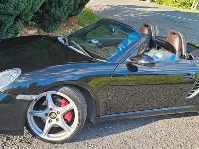 Gebraucht Porsche Boxster S Chrono 280 PS (205 kW) 2005 Schwarz Cabrio
