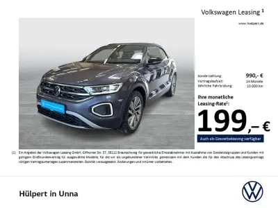 Gebraucht VW T-Roc Cabriolet Goal 150 PS (110 kW) 2025 Grau Cabrio