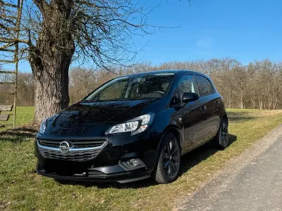 Używany Opel Corsa Edition 90 KM (66 kW) 2019 Czarny Hatchback