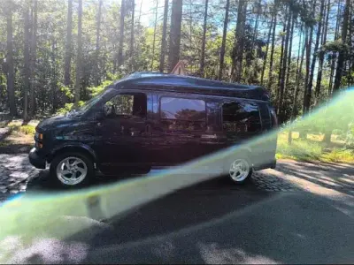 Gebraucht Chevrolet Express 210 PS (154 kW) 2001 Blau Van / Kleinbus