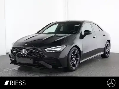 Brugt Mercedes CLA200 Premium 150 HK (110 kW) 2025 Sort Coupe