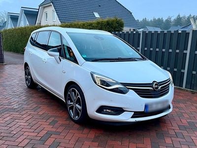 Gebraucht Opel Zafira Tourer Innovation 170 PS (125 kW) 2018 Weiß Van / Kleinbus