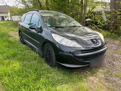 Gebraucht Peugeot 207 74 PS (54 kW) 2007 Schwarz Kombi