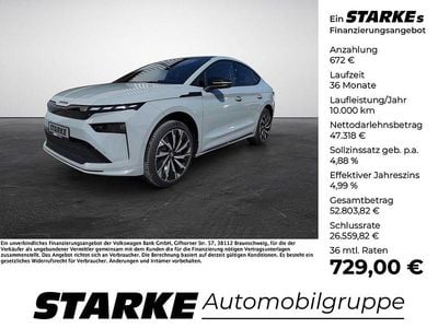 Second-hand Skoda Enyaq iV SportLine 210 kW (286 CP) 2025 Gri SUV