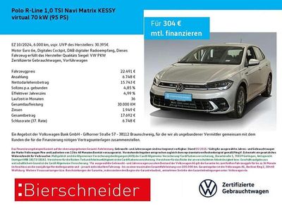 Silber Gebraucht 2024 VW Polo R-line Limousine | 22.450 € (Fairer Preis)