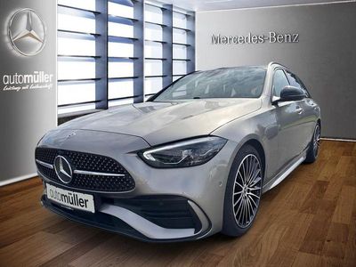 Gebraucht Mercedes C220 AMG 197 PS (144 kW) 2024 Silber Limousine