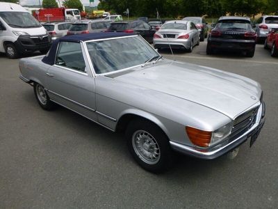 Second-hand Mercedes SL350 201 CP (147 kW) 1971 Argintiu Cabrio