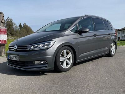 gebraucht VW Touran 1.4 TSI DSG Highline/7sitzer/Stdhz/8fach