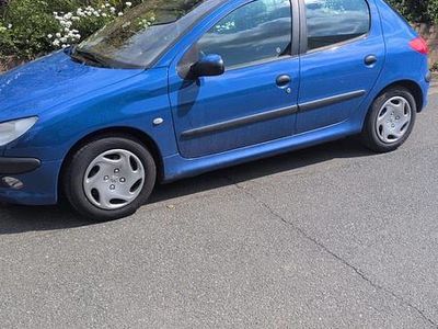 Gebraucht Peugeot 206 75 PS (55 kW) 2002 Blau Kleinwagen