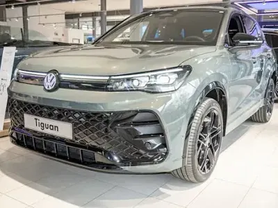 Neu VW Tiguan R-line 204 PS (150 kW) 2026 Grün SUV