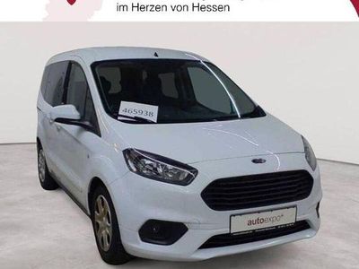 Gebraucht Ford Tourneo Courier Trend 101 PS (74 kW) 2020 Weiß Van / Kleinbus