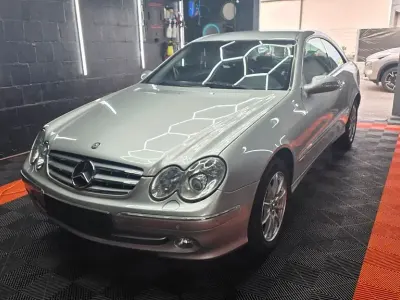 Używany Mercedes CLK240 Elegance 170 KM (125 kW) 2002 Srebrny Coupe