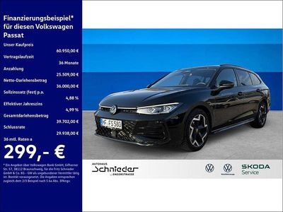 Second-hand VW Passat R-line 193 CP (141 kW) 2025 Negru Break