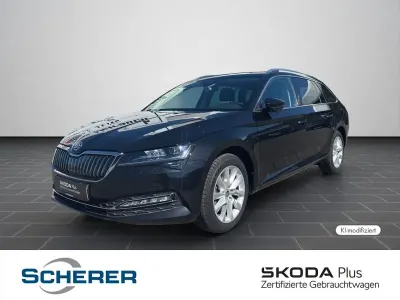 Gebraucht Skoda Superb Style 218 PS (160 kW) 2024 Blackmagic perleffekt Kombi