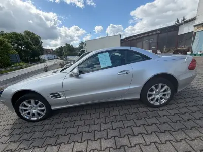 Gebraucht Mercedes SL500 306 PS (225 kW) 2002 Silber Cabrio