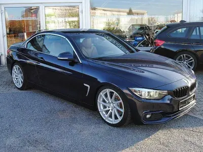 Gebraucht BMW 440 Sport Line 326 PS (239 kW) 2017 Blau Cabrio