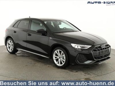 Mythos schwarz metallic Neu 2025 Audi A3 S-Line Limousine | 34.495 €