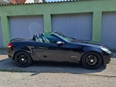 Gebraucht Mercedes SLK200 AMG line 163 PS (119 kW) 2008 Schwarz Cabrio