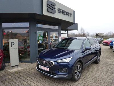 "atlantic" blau Gebraucht 2021 Seat Tarraco XCELLENCE SUV | 26.700 € (Fairer Preis)