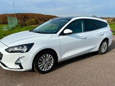 Gebraucht Ford Focus Titanium 150 PS (110 kW) 2020 Weiß Kombi