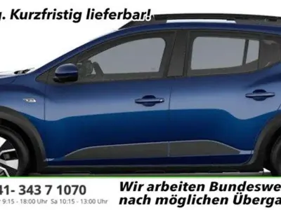 Neu Dacia Sandero Expression 122 PS (89 kW) 2026 Ironblau SUV