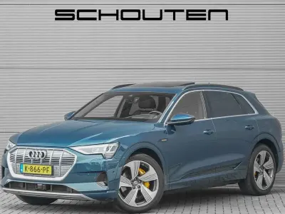Używany Audi e-tron Advanced 300 kW (408 KM) 2018 Niebieski SUV