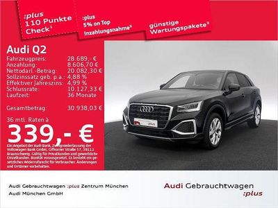 Gebraucht Audi Q2 S-Line 150 PS (110 kW) 2023 Brillantschwarz SUV