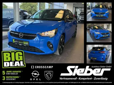 Gebraucht Opel Corsa-e Edition 100 kW (136 PS) 2022 Perl blau/voltaik blau Kleinwagen