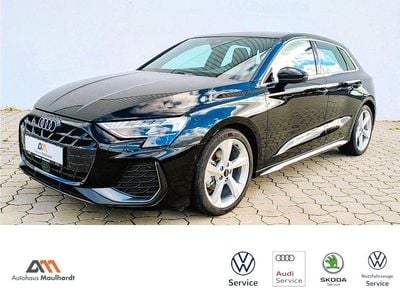 Mythosschwarz metallic Gebraucht 2025 Audi A3 S-Line Limousine | 37.980 € (Fairer Preis)