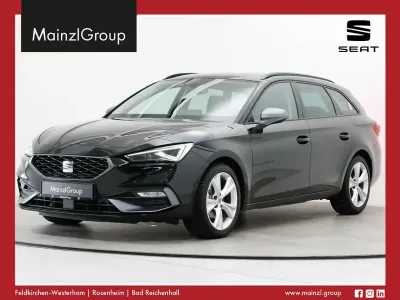 Gebraucht Seat Leon ST FR 150 PS (110 kW) 2024 Midnight schwarz metallic (metallic) Kombi